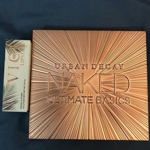 Naked Ultimate Basics Palette & Heatwave Lipstick